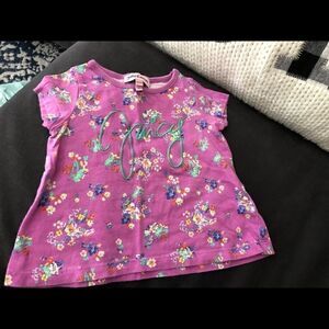 Juicy Couture girls floral shirt